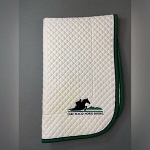 WIlkers Saddle Pad Quilted All purpose Lake Placid Horse‎ Show